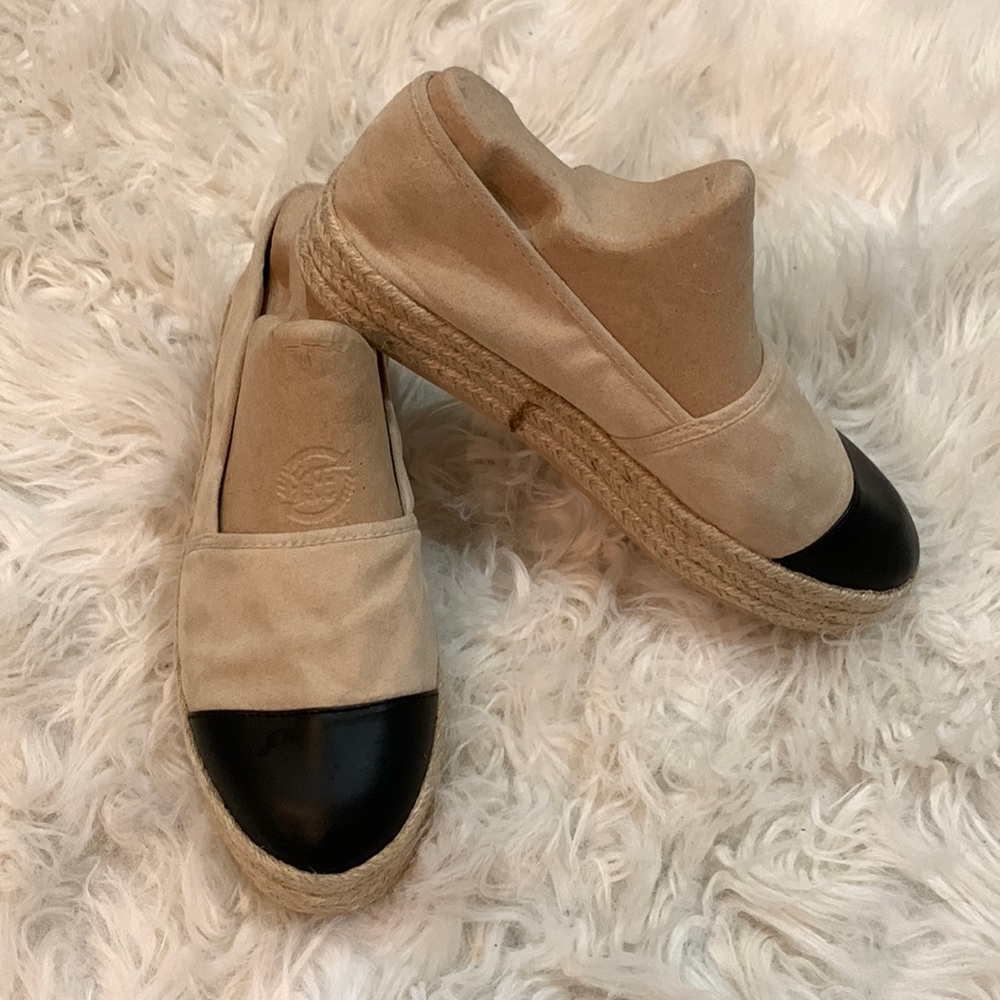 Espadrille Platform Flats